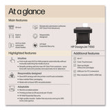 HP DesignJet T650 24" Printer with One-Year Warranty (HEW5HB08W) Each