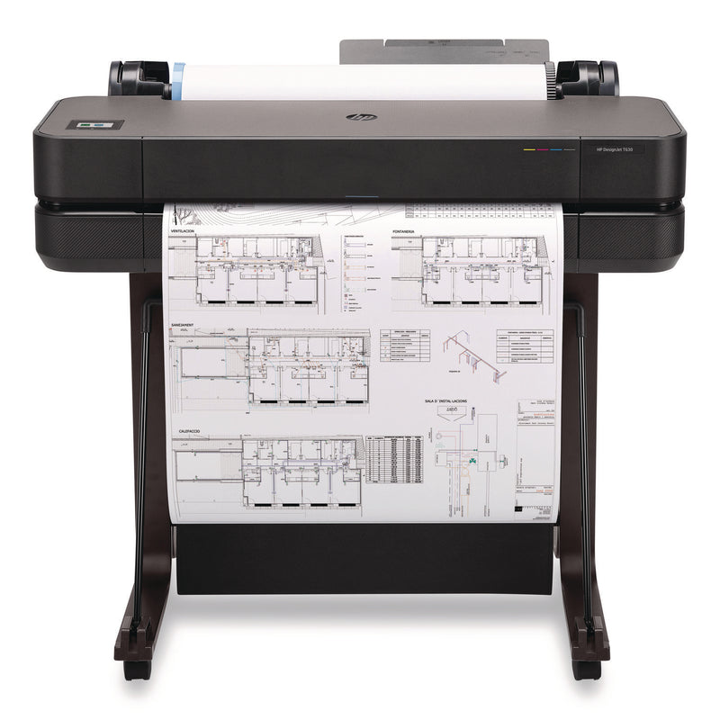 HP T630 Series 24" Large-Format Wireless Plotter Printer (HEW5HB09D) Each