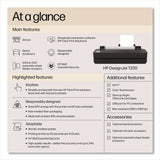 HP DesignJet T230 Large-Format Compact Wireless Plotter Printer (HEW5HB07T) Each