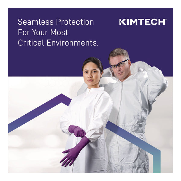 Kimtech™ STERLING Nitrile-Xtra Exam Gloves, Powder-Free, AQL 1.0, Large, 3.5 mil Thick, 12" Long, Gray, 100/Box, 10 Boxes/Carton (ANS53140) Case of 1000