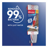 O-Cedar® ProMist MAX Spray Mop, Red/White/Gray Microfiber Head, 48" Red/Black/Gray Plastic Handle, 4/Carton (FHD173563CT) Case of 4