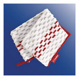 ProMist MAX Refill, Microfiber, Custom Size for ProMist Mop System, Red/White/Gray, 4/Carton (FHD173579CT) Case of 4