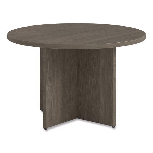 Alera Seville Round Conference Table, Round, 48" Diameter, Walnut (ALESV4848WA) Each