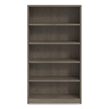 Alera Seville Bookcase, Five-Shelf, 36" x 14" x 65", Walnut (ALESVBC6536WA) Each