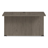 Alera Seville Series Bridge Return, 48w x 24d x 29h, Walnut (ALESVBR4824WA) Each