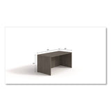 Alera Seville Series Desk Shell, 60" x 30" x 29", Walnut (ALESVDS6030WA) Each