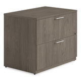 Alera Seville Series Lateral File Cabinet, 2 Legal-Size File Drawers, Walnut, 36" x 24" x 29" (ALESVLF3624WA) Each