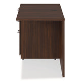 Alera® Seville Series Desk Return with Pedestal, Left, 48" x 24" x 29", Mahogany (ALESVRLP4824MY) Each