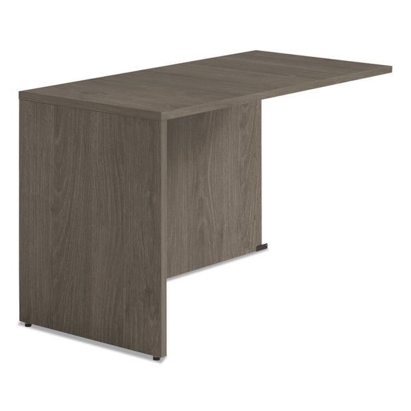 Alera® Seville Series Return Shell, Reversible, 48" x 24" x 29", Walnut (ALESVRS4824WA) Each