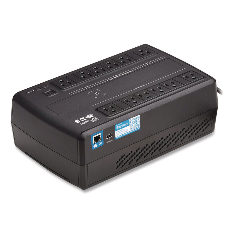 Tripp Lite by Eaton Line-Interactive Cloud-Connected UPS with Remote Monitoring, 12 Outlets, 750 VA, 316 J (TRPAVR750UNC) Each