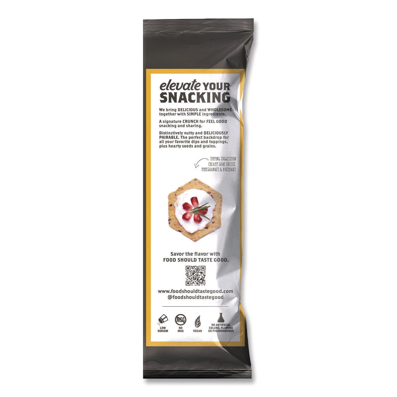 Food Should Taste Good™ Tortilla Chips, Multigrain with Sea Salt, 1.5 oz, 24/Carton (AVT77613) Case of 24