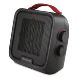 Honeywell UberHeat 5 Ceramic Heater, 4.5 x 4.5 x 8.86, Black (HWLHCE210B) Each