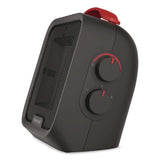 Honeywell UberHeat 5 Ceramic Heater, 4.5 x 4.5 x 8.86, Black (HWLHCE210B) Each