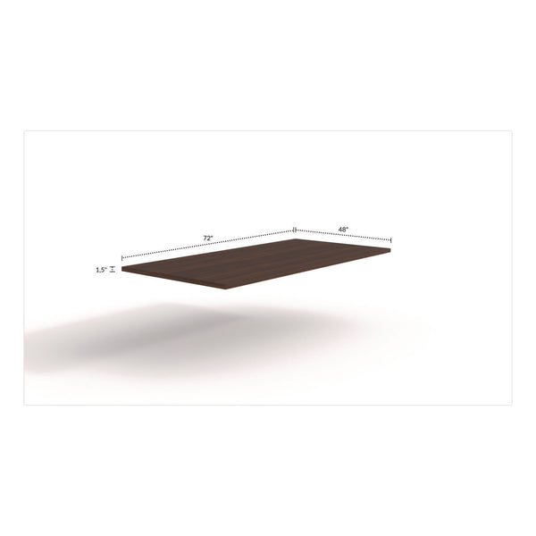Alera Seville 96" Wide Conference Table Top, Rectangular, 96w x 48d x 1.5h, Mahogany (ALESV9648MY) Each