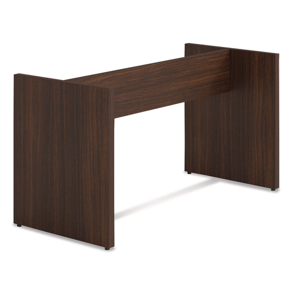 Alera Seville 96" Wide Conference Table Base, 50w x 22d x 28h, Mahogany (ALESV9648MYBS) Each