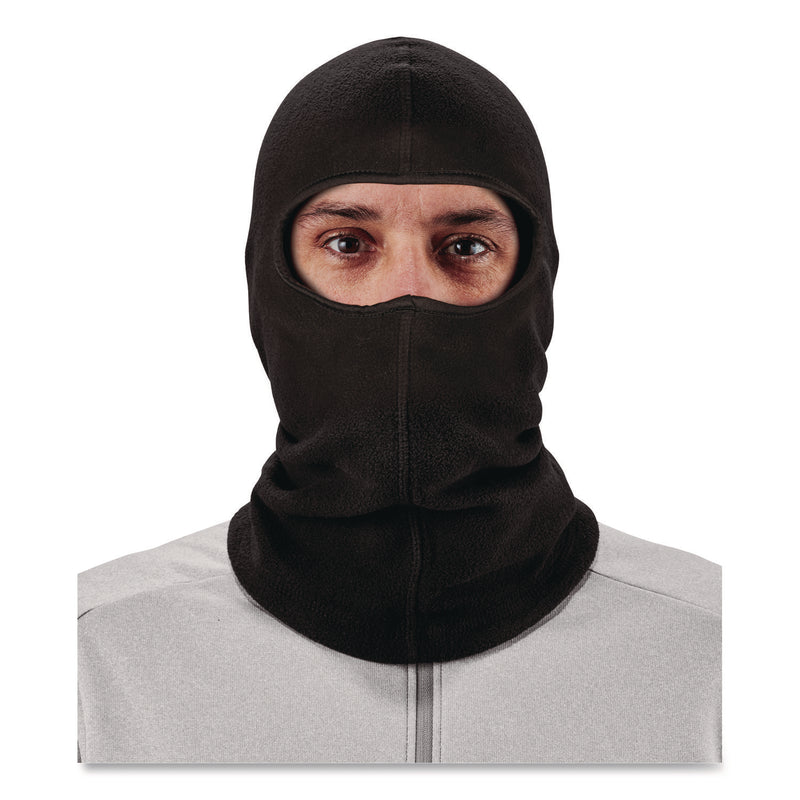 ergodyne® N-Ferno 6821 Fleece Balaclava Face Mask, Polyester, One Size Fits Most, Black (EGO16821) Each