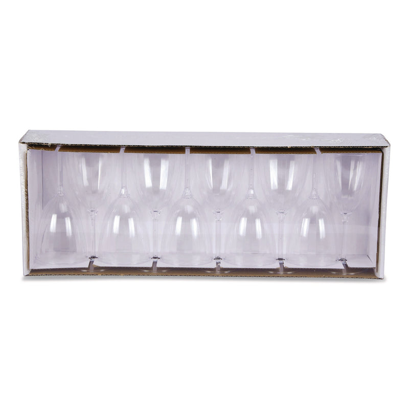 WNA Classicware One-Piece Stemware, 6 oz, Clear, 100/Carton (WNACW6WINE) Case of 100