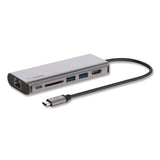 Belkin® Connect 6-in-1 USB-C Multiport Adapter Hub, 6-Port, Gray (BLKAVC008BTSGY) Each