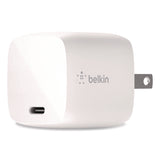 Belkin® BOOST CHARGE USB-C PD 3.0 PPS Wall Charger + USB-C to USB-C Cable, White (BLKWCA005DQ1MWH) Each