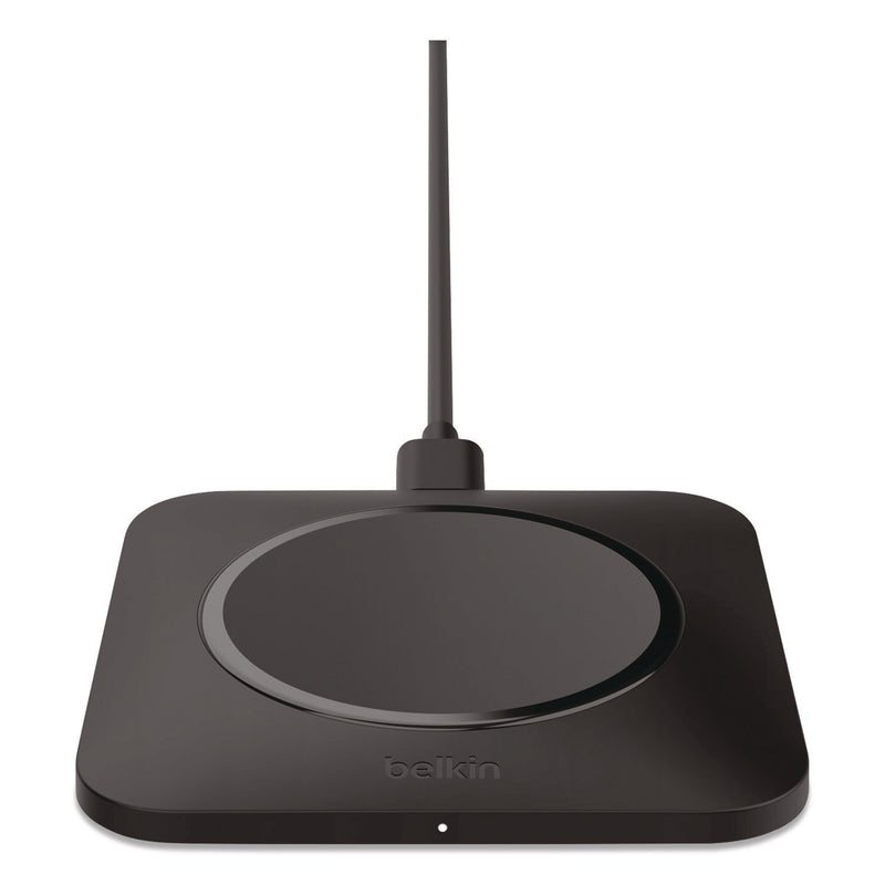 Belkin® BOOST CHARGE Pro Universal Easy Align Wireless Charging Pad, Qi Wireless Charging, 15 W, Black (BLKWIA007TTBK) Each
