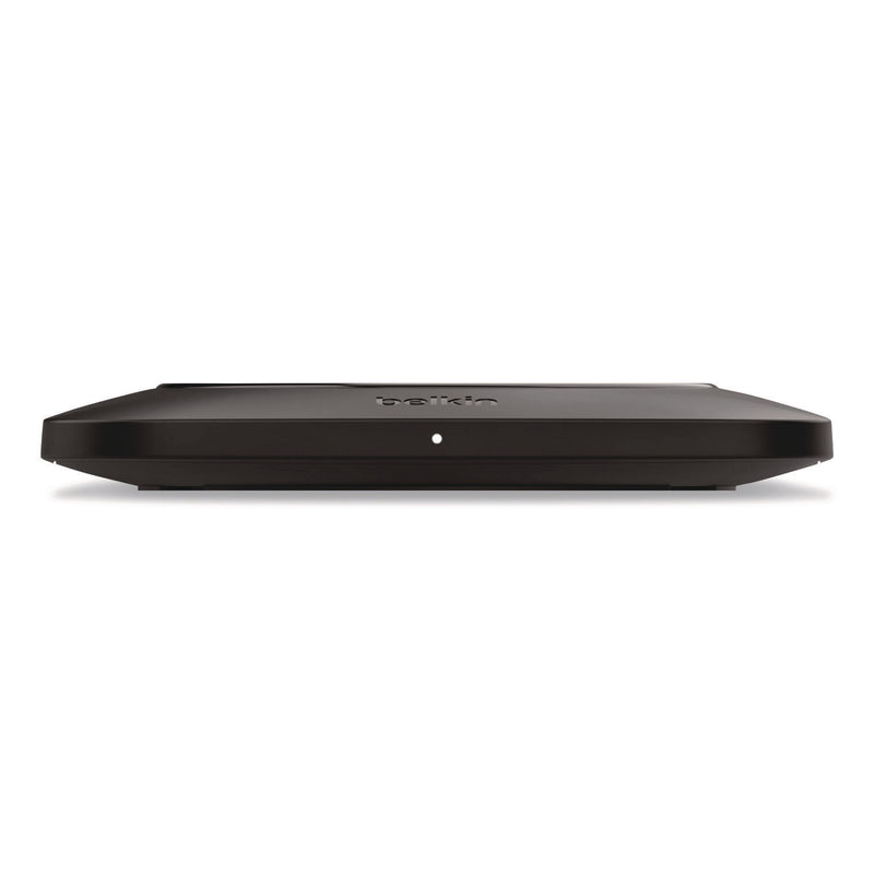 Belkin® BOOST CHARGE Pro Universal Easy Align Wireless Charging Pad, Qi Wireless Charging, 15 W, Black (BLKWIA007TTBK) Each