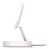 Belkin® BOOST CHARGE Pro Convertible Magnetic Wireless Charging Stand, Qi2 Wireless Charging, 15 W, White (BLKWIA008TTWH) Each