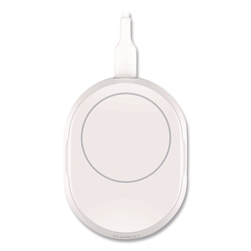 Belkin® BOOST CHARGE Pro Convertible Magnetic Wireless Charging Stand, Qi2 Wireless Charging, 15 W, White (BLKWIA008TTWH) Each