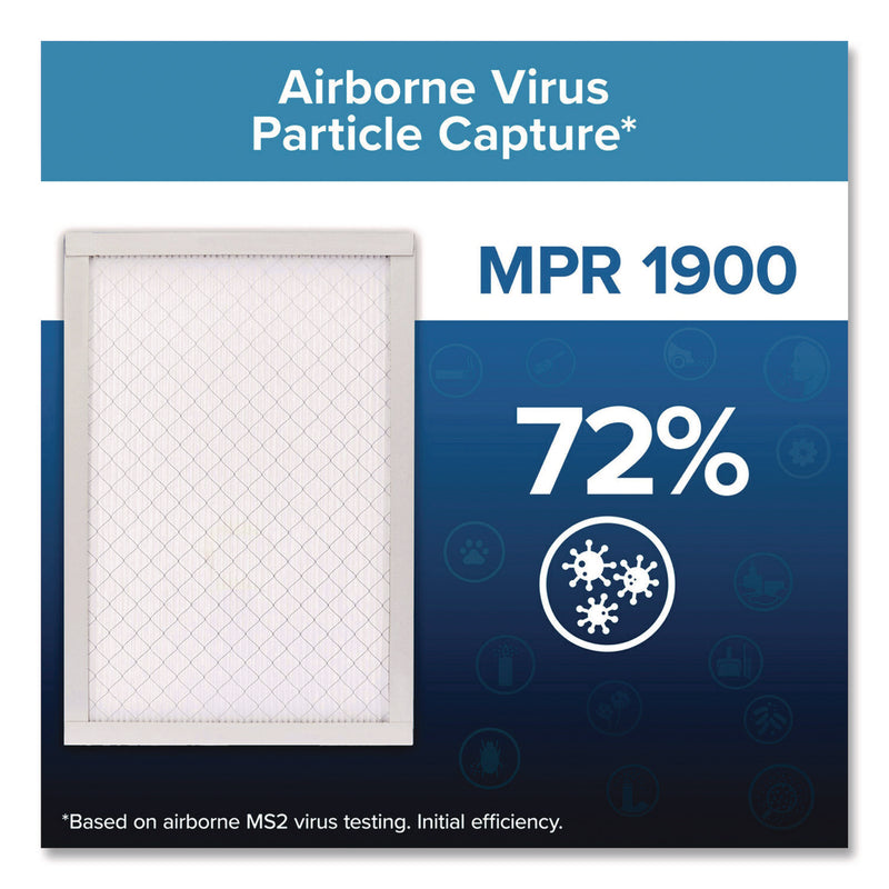 Filtrete™  Premium Allergen, Bacteria and Virus Filter, 18 x 24, 4/Carton (MMMUA214CA) Case of 4