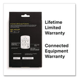 NXT Technologies™ 6-Outlet Plus USB Outlet Surge Protector, 6 AC Outlets/2 USB Outlets, 900 J, White (NXTNX61427) Each