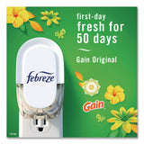 Febreze® PLUG Air Freshener Warmer Starter Kit, Clear/White, with (2) Gain Original Refills (PGC4166) Each