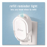 Febreze® PLUG Air Freshener Warmer Starter Kit, Clear/White, with (2) Gain Original Refills (PGC4166) Each