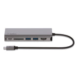 Belkin® Connect 6-in-1 USB-C Multiport Adapter Hub, 6-Port, Gray (BLKAVC008BTSGY) Each