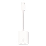 Belkin® RockStar USB-C Audio + Charge Adapter, White (BLKF7U081BTWH) Each