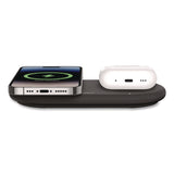 Belkin® BOOST CHARGE Pro 2-in-1 Magnetic Wireless Charging Pad with Qi2, USB-C, 15 W, Black (BLKWIZ021TTBK) Each