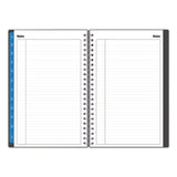 Collegiate Academic Year Weekly/Monthly Planner, 8 x 5, Charcoal Gray Cover, 12-Month: July 2024 to June 2025 (BLS100139A25) Each