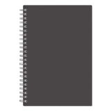 Collegiate Academic Year Weekly/Monthly Planner, 8 x 5, Charcoal Gray Cover, 12-Month: July 2024 to June 2025 (BLS100139A25) Each