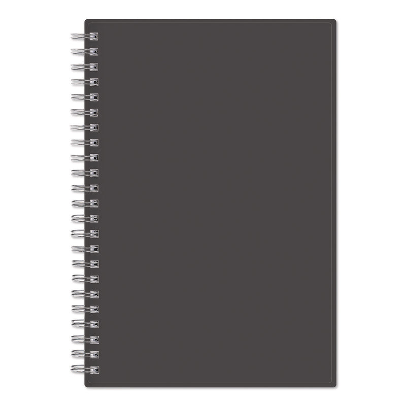 Collegiate Academic Year Weekly/Monthly Planner, 8 x 5, Charcoal Gray Cover, 12-Month: July 2024 to June 2025 (BLS100139A25) Each