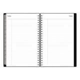 Enterprise Academic Weekly/Monthly Planner, 8 x 5, Black Cover, 12-Month (July to June): 2024 to 2025 (BLS130611A25) Each