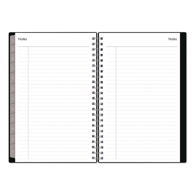 Enterprise Academic Weekly/Monthly Planner, 8 x 5, Black Cover, 12-Month (July to June): 2024 to 2025 (BLS130611A25) Each