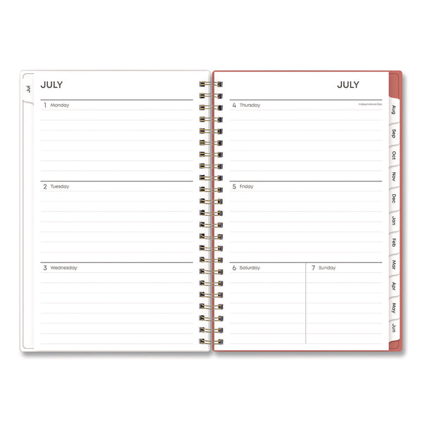 Cali Create-Your-Own Cover Academic Year Weekly/Monthly Planner, Abstract Artwork, 8 x 5, 12-Month: July 2024 to June 2025 (BLS130621A25) Each