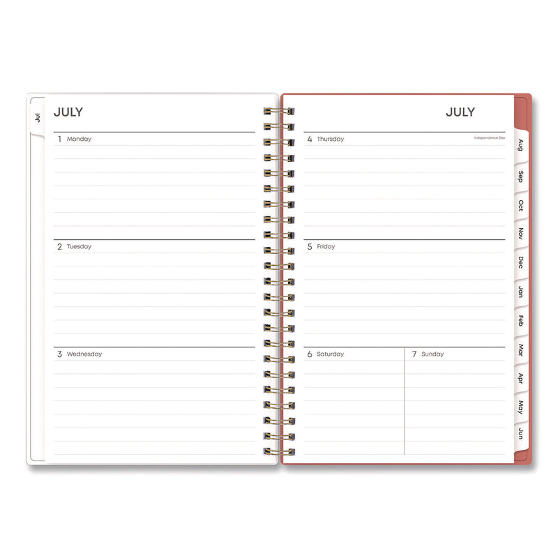 Cali Create-Your-Own Cover Academic Year Weekly/Monthly Planner, Abstract Artwork, 8 x 5, 12-Month: July 2024 to June 2025 (BLS130621A25) Each