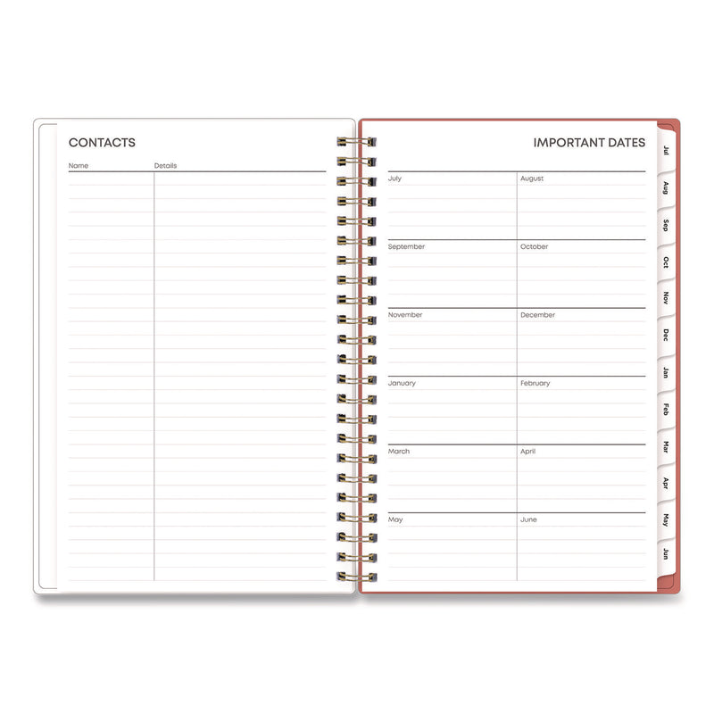 Cali Create-Your-Own Cover Academic Year Weekly/Monthly Planner, Abstract Artwork, 8 x 5, 12-Month: July 2024 to June 2025 (BLS130621A25) Each