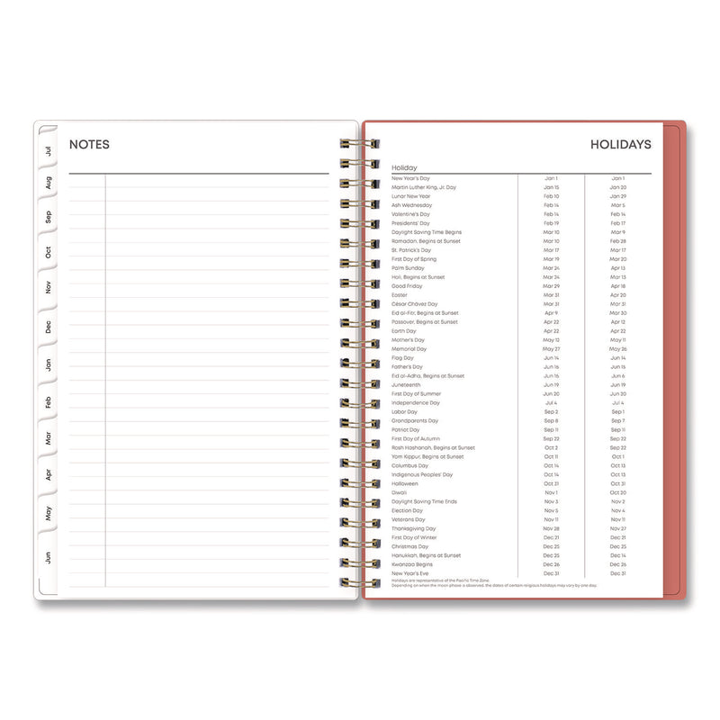 Cali Create-Your-Own Cover Academic Year Weekly/Monthly Planner, Abstract Artwork, 8 x 5, 12-Month: July 2024 to June 2025 (BLS130621A25) Each