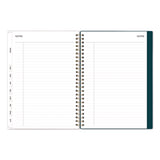 Greta Academic Year Weekly/Monthly Planner, Floral Artwork, 8.63 x 5.88, Green Cover, 12-Month: July 2024 to June 2025 (BLS136482A25) Each