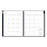 Passages Academic Year Weekly/Monthly Planner, 9 x 7, Navy Blue Cover, 12-Month: July 2024 to June 2025 (BLS148675A25) Each
