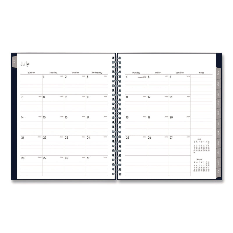 Passages Academic Year Weekly/Monthly Planner, 9 x 7, Navy Blue Cover, 12-Month: July 2024 to June 2025 (BLS148675A25) Each