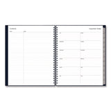 Passages Academic Year Weekly/Monthly Planner, 9 x 7, Navy Blue Cover, 12-Month: July 2024 to June 2025 (BLS148675A25) Each