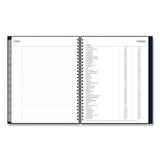 Passages Academic Year Weekly/Monthly Planner, 9 x 7, Navy Blue Cover, 12-Month: July 2024 to June 2025 (BLS148675A25) Each