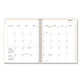 Blue Sky® Day Designer Tile Weekly/Monthly Planner, Geometric Artwork, 11 x 8.5, Blue/White Cover, 12-Month (Jan to Dec): 2025 (BLS10141125) Each