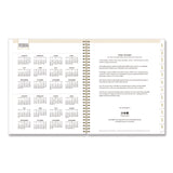 Blue Sky® Day Designer Tile Weekly/Monthly Planner, Geometric Artwork, 11 x 8.5, Blue/White Cover, 12-Month (Jan to Dec): 2025 (BLS10141125) Each